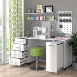 Schreibtisch "Verona" Weiß 148 X 60 Cm Vicco -Vicco m5332 04 ol