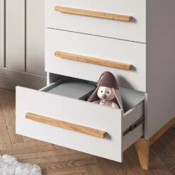 Sideboard "Malia" Weiß/Eiche 60 X 88 Cm Vitalispa 13 Sideboard "Malia" Weiß/Eiche 60 X 88 Cm Vitalispa -Vicco m5365 05 ol