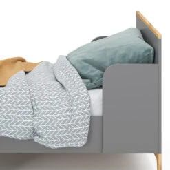 Kinderbett "Malia" Grau/Eiche 80x160 Cm Vitalispa -Vicco m5367 05 ol