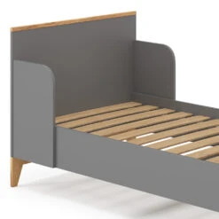 Kinderbett "Malia" Grau/Eiche 80x160 Cm Vitalispa -Vicco m5367 06 ol