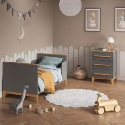 Sideboard "Malia" Grau/Eiche 60 X 88 Cm Vitalispa -Vicco m5369 04 ol