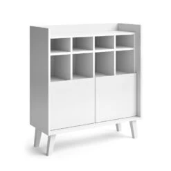 Sideboard "Cube" Weiß 78 X 86.5 Cm Vicco