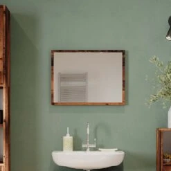 Badezimmerspiegel "Kiko" Eiche Rustikal 45 X 60 Cm Vicco -Vicco m5483 05 ol