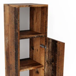 Midischrank "Kiko" Eiche Rustikal 30 X 95 Cm Vicco -Vicco m5485 06 ol