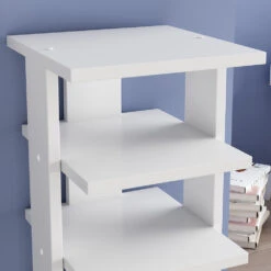 Schuhschrank "Timo" Weiß 26.7 X 110 Cm Oskar Store -Vicco m5529 05 ol