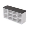 Schuhbank "Tamara" Weiß 104 X 53.5 Cm 10 Fächer Oskar Store -Vicco m5530 01 ol
