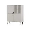 Sideboard "Ariana" Weiß 100 X 115.5 Cm Oskar Store -Vicco m5674 01 ol