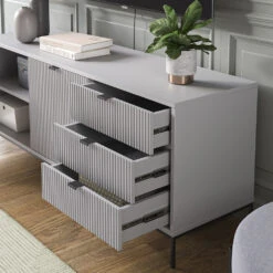 Lowboard "Eliza" Grau 150.1 X 60 Cm Vicco -Vicco m5746 05 ol