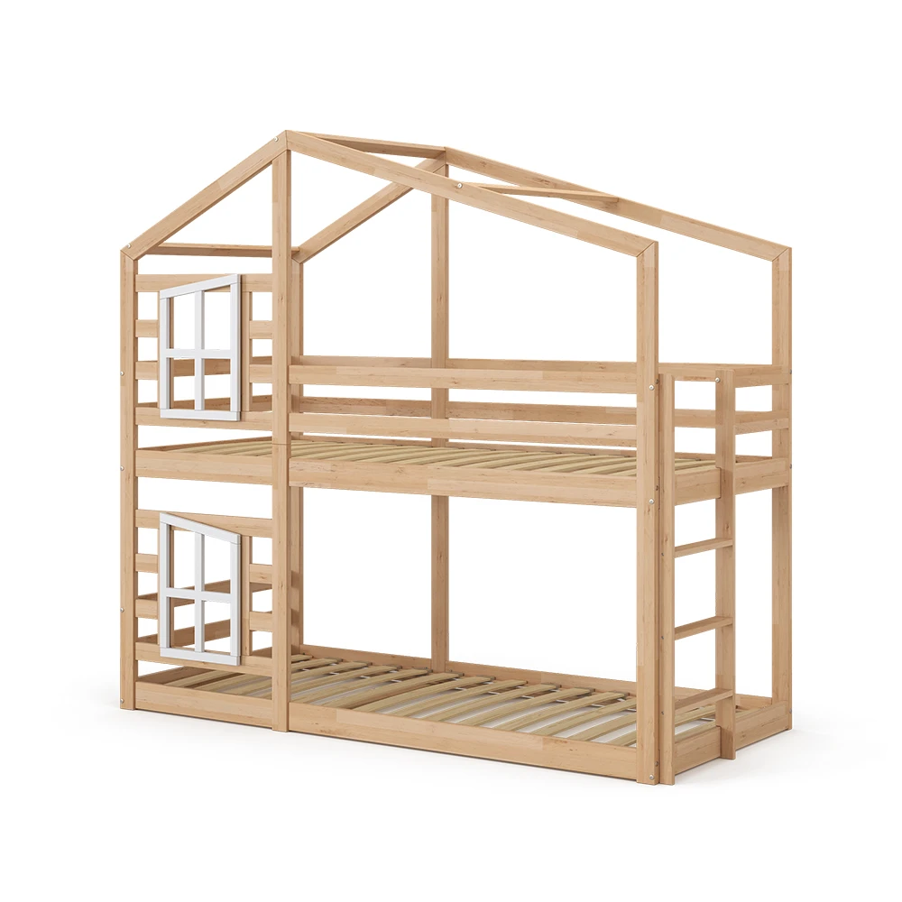 Kinderbett "Maja" 200x90 Cm Natur VitaliSpa 3 Kinderbett "Maja" 200x90 Cm Natur VitaliSpa