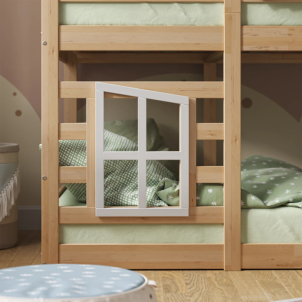 Kinderbett "Maja" 200x90 Cm Natur VitaliSpa 7 Kinderbett "Maja" 200x90 Cm Natur VitaliSpa – Bild 5