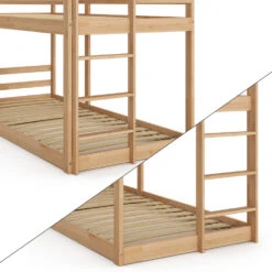 Kinderbett "Maja" 200x90 Cm Natur VitaliSpa 15 Kinderbett "Maja" 200x90 Cm Natur VitaliSpa -Vicco m5794 06 ol