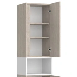 Hochschrank "Arianna" Greige/Weiß Vicco -Vicco m5932 06 ol