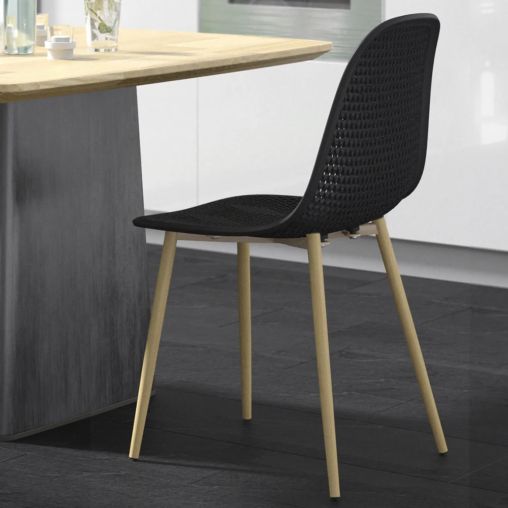 Esszimmerstuhl "Joko" Schwarz 46 X 51.5 Cm 2er Set Vicco 7 Esszimmerstuhl "Joko" Schwarz 46 X 51.5 Cm 2er Set Vicco – Bild 5