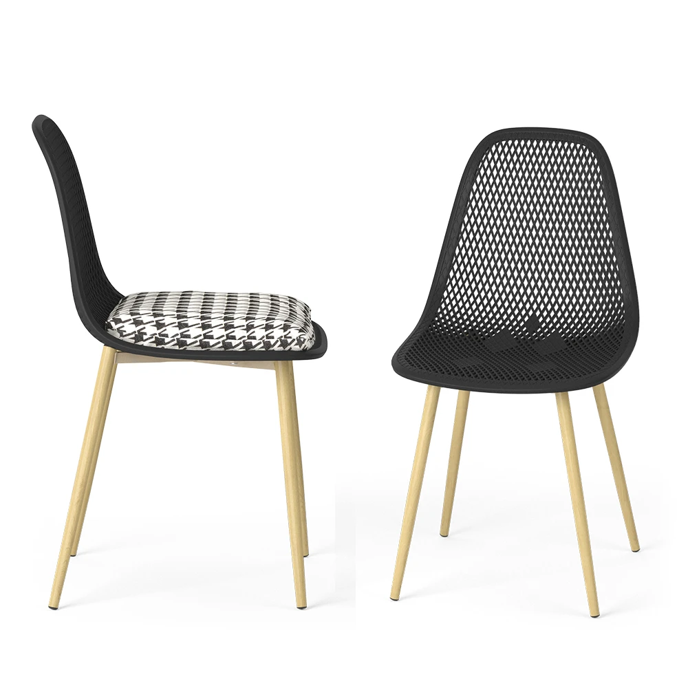 Esszimmerstuhl "Joko" Schwarz 46 X 51.5 Cm 2er Set Vicco 9 Esszimmerstuhl "Joko" Schwarz 46 X 51.5 Cm 2er Set Vicco – Bild 7