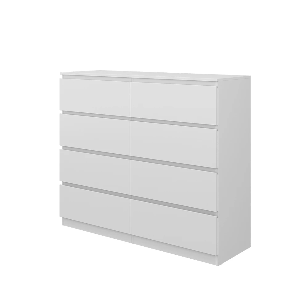 Kommode "Calisto" Weiß 8 Fächer 120cm Vicco 3 Kommode "Calisto" Weiß 8 Fächer 120cm Vicco