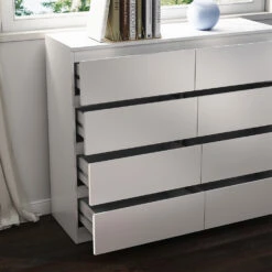 Kommode "Calisto" Weiß 8 Fächer 120cm Vicco 14 Kommode "Calisto" Weiß 8 Fächer 120cm Vicco -Vicco m6025 05 ol