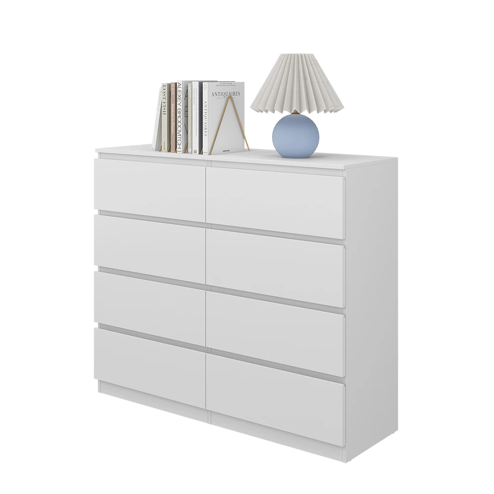 Kommode "Calisto" Weiß 8 Fächer 120cm Vicco 9 Kommode "Calisto" Weiß 8 Fächer 120cm Vicco – Bild 7