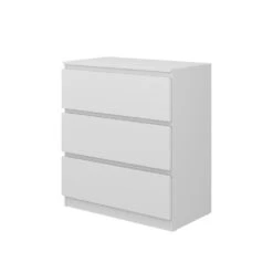 Kommode "Calisto" WeiĂ 3 FĂ€cher Vicco