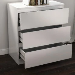 Kommode "Calisto" Weiß 3 Fächer Vicco -Vicco m6027 05 ol