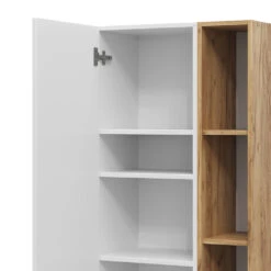 Vicco Wandregal "Anteo", Weiß/Eiche, 60 X 110 Cm 15 Vicco Wandregal "Anteo", Weiß/Eiche, 60 X 110 Cm -Vicco m6058 06 ol