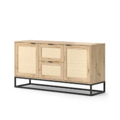 Sideboard "Natal" Eiche 2 Türen 2 Schubladen Vicco