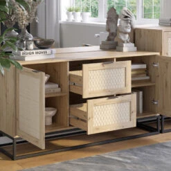 Sideboard "Natal" Eiche 2 Türen 2 Schubladen Vicco 14 Sideboard "Natal" Eiche 2 Türen 2 Schubladen Vicco -Vicco m6072 05 ol