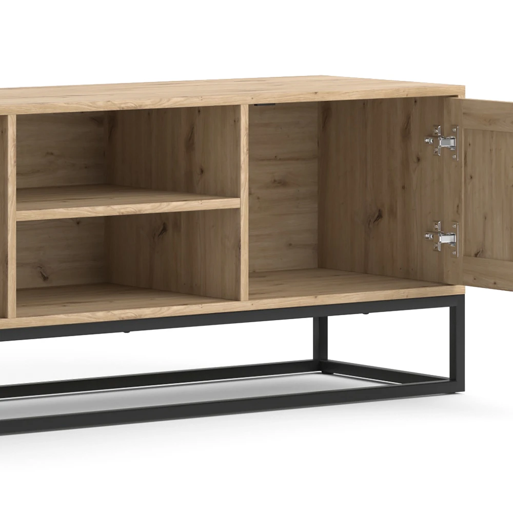 Lowboard "Natal" Eiche 2 Türen Vicco 8 Lowboard "Natal" Eiche 2 Türen Vicco – Bild 6