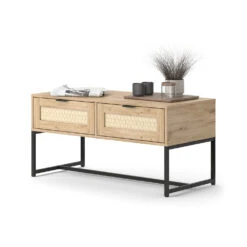 Couchtisch "Natal Eiche 2 Schubladen Vicco 16 Couchtisch "Natal Eiche 2 Schubladen Vicco -Vicco m6076 07 ol