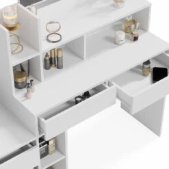 Schminktisch "Anja" Weiß Vicco -Vicco m6202 06 ol