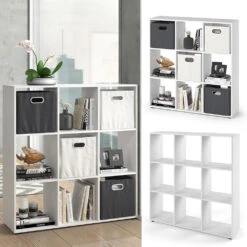 Raumteiler "Nove" Weiß 104 X 108 Cm Vicco -Vicco m624 02 ol