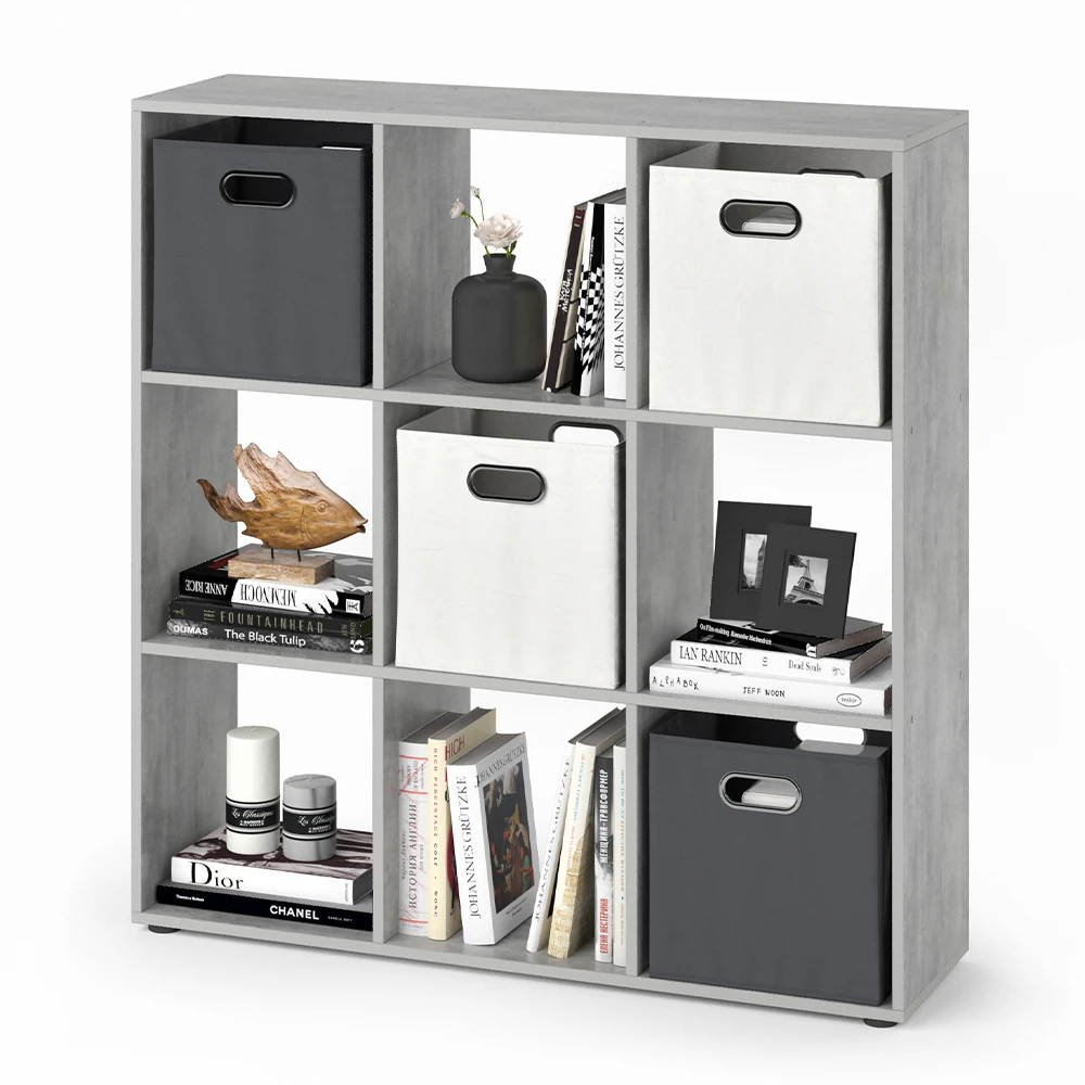 Raumteiler "Nove" Beton 104 X 108 Cm Vicco 9 Raumteiler "Nove" Beton 104 X 108 Cm Vicco – Bild 7