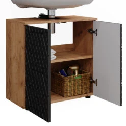 Waschbeckenunterschrank "Irma" Eiche/Anthrazit Vicco -Vicco m6369 06 ol