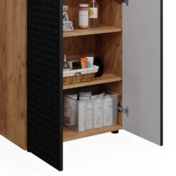 Midischrank "Irma" Anthrazit/Eiche 60 X 81 Cm Vicco -Vicco m6388 06 ol