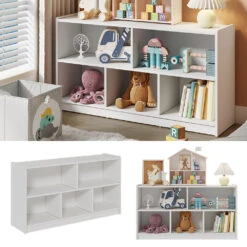 Kinderregal "Conny" Weiß 112 X 61cm Livinity -Vicco m6401 02 ol