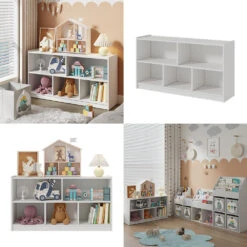 Kinderregal "Conny" Weiß 112 X 61cm Livinity -Vicco m6401 08 ol