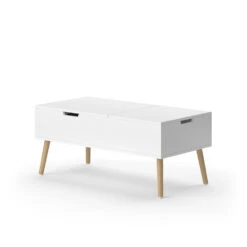 Couchtisch "Riga" 100 X 50 Cm Ausziehbar Vicco