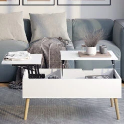 Couchtisch "Riga" 100 X 50 Cm Ausziehbar Vicco -Vicco m6412 05 ol