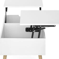 Couchtisch "Riga" 100 X 50 Cm Ausziehbar Vicco -Vicco m6412 06 ol