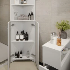 Eckschrank "Fynn" Weiß Vicco -Vicco m6541 05 ol