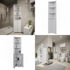 Eckschrank "Fynn" Weiß Vicco -Vicco m6541 08 ol