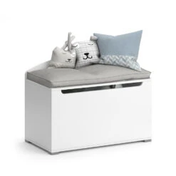 Spielzeugtruhe "Arno" Weiß Vicco -Vicco m6544 07 ol