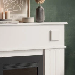 Kaminumrandung Weiß 109 X 100 Cm Vicco -Vicco m963 05 new