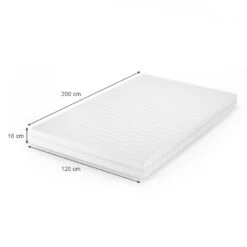 Kaltschaummatratze Weiß 120 X 200 Cm H3 Härtegrad, 7Zonen Vitalispa 13 Kaltschaummatratze Weiß 120 X 200 Cm H3 Härtegrad, 7Zonen Vitalispa -Vicco ma17 20 120cm 03 ol