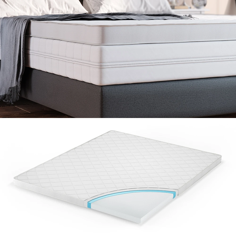 Matratzenschoner Weiß 180 X 200 Cm Vitalispa 4 Matratzenschoner Weiß 180 X 200 Cm Vitalispa – Bild 2