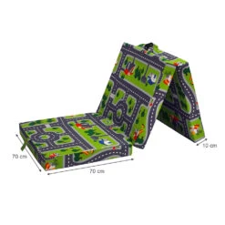 Faltmatratze Grün/Blau 190 X 70 Cm Vitalispa -Vicco ma72 03 ol