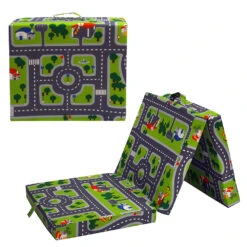 Faltmatratze Grün/Blau 190 X 70 Cm Vitalispa -Vicco ma72 07 ol