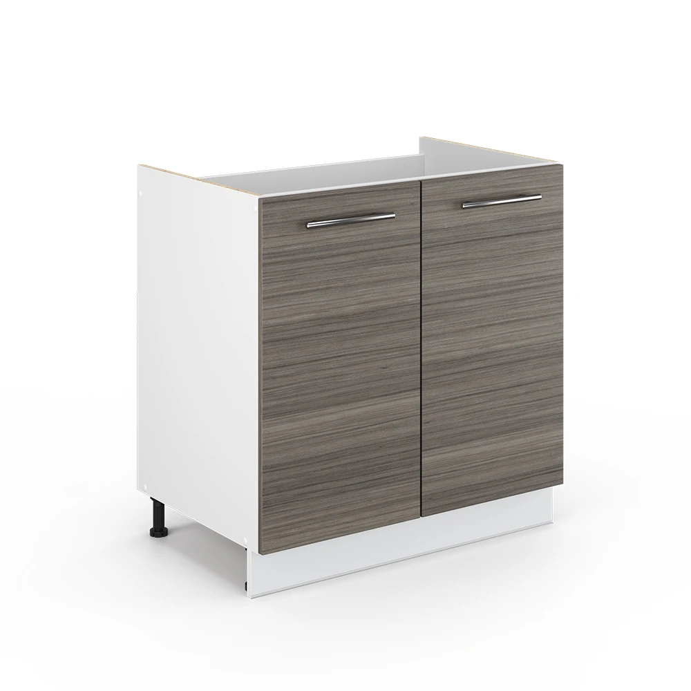 Spülenunterschrank "Fame-Line" 80cm Edelgrau/Weiß Vicco 3 Spülenunterschrank "Fame-Line" 80cm Edelgrau/Weiß Vicco