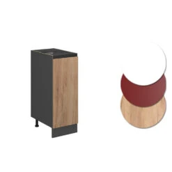 Apothekerschrank "R-Line" Goldkraft Eiche/Anthrazit 30 Cm J-Shape, Ohne Arbeitsplatte Vicco 11 Apothekerschrank "R-Line" Goldkraft Eiche/Anthrazit 30 Cm J-Shape, Ohne Arbeitsplatte Vicco -Vicco mm275 ant gkjs 09 ol