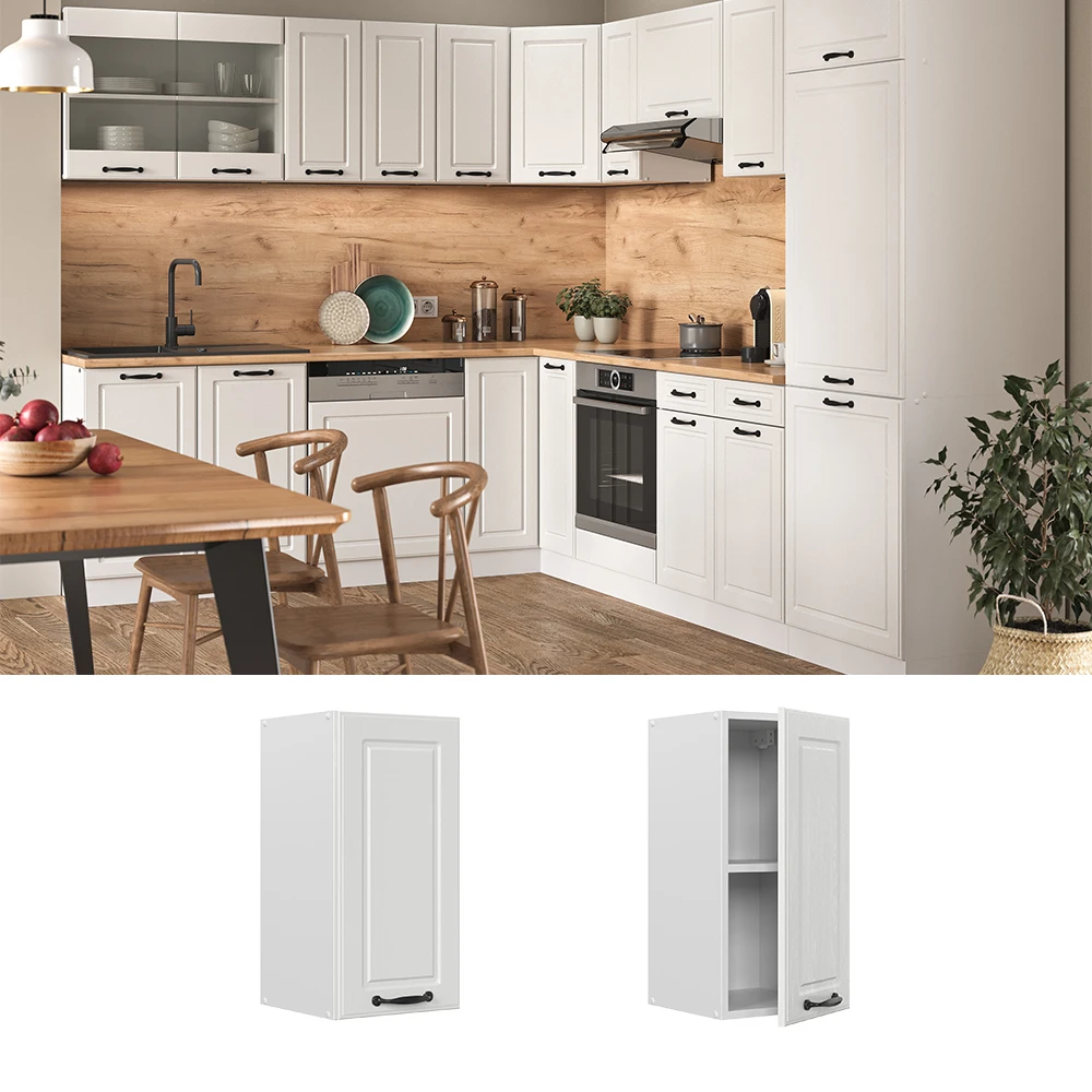 Hängeschrank "R-Line" Weiß Landhaus/Weiß 30 Cm Vicco 4 Hängeschrank "R-Line" Weiß Landhaus/Weiß 30 Cm Vicco – Bild 2