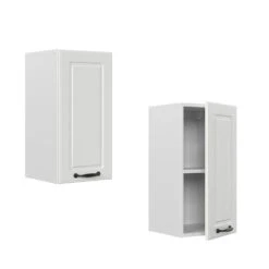 Hängeschrank "R-Line" Weiß Landhaus/Weiß 30 Cm Vicco 12 Hängeschrank "R-Line" Weiß Landhaus/Weiß 30 Cm Vicco -Vicco mm57 wlh 08 ol